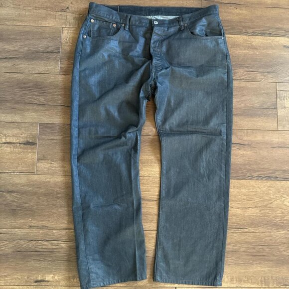 Men's Black Grey Jeans - Picture 1 of 4